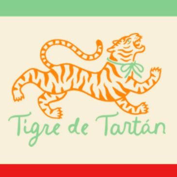 Tigre de Tartan logo and discount code for mahjong tiles, mats, bags and accessories