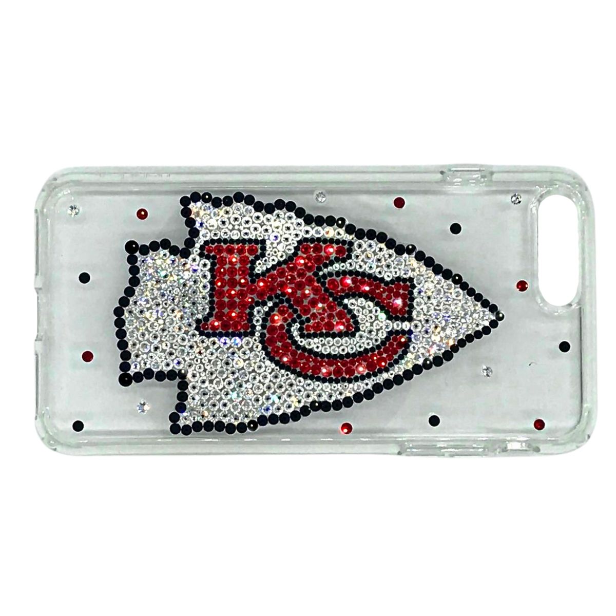 Alpha Bling Kansas City Chiefs Design Case made with Crystals - iPhone &  Samsung