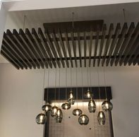 Light fixtures make a statement . Select one that is special to you and we will install it ! 

