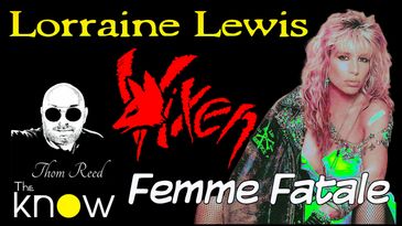 Femme Fatale album cover featuring Lorraine Lewis and Thom Reed.