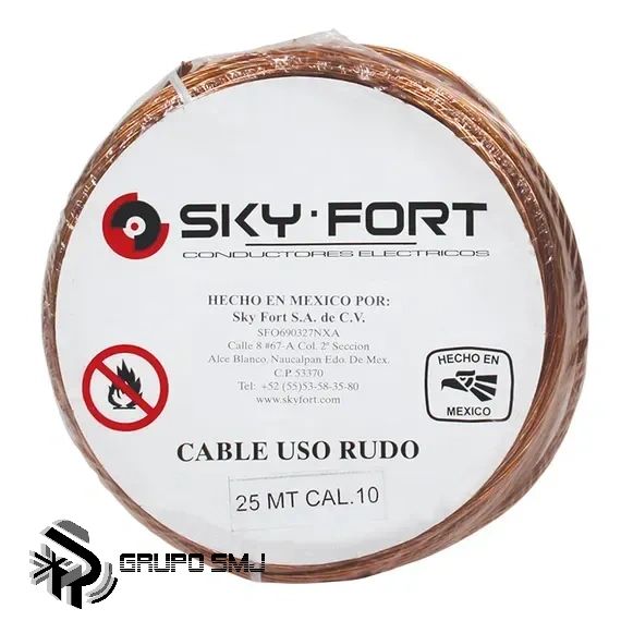Cable Desnudo Cal Awg Mts Skyfort Norma