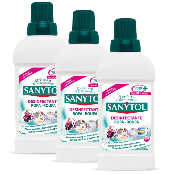 Sanytol Desinfectante para Ropa 3 de 500 ml