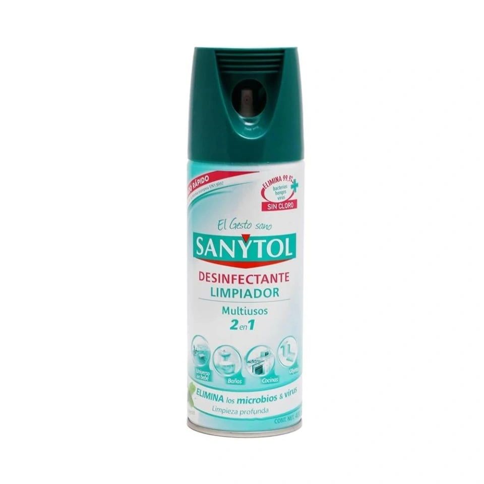 Desinfectante limpiador Sanytol 2 en 1 multiusos 400 ml