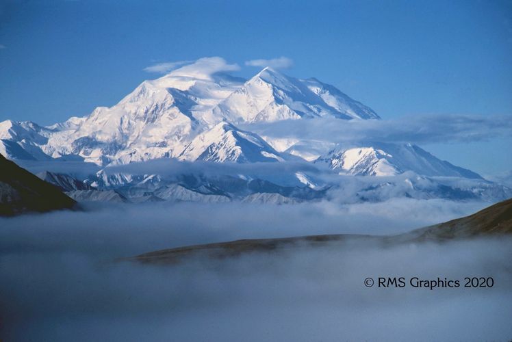 Denali from Stoney Overlook in Denali National Park