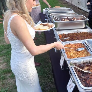 Wedding food catering