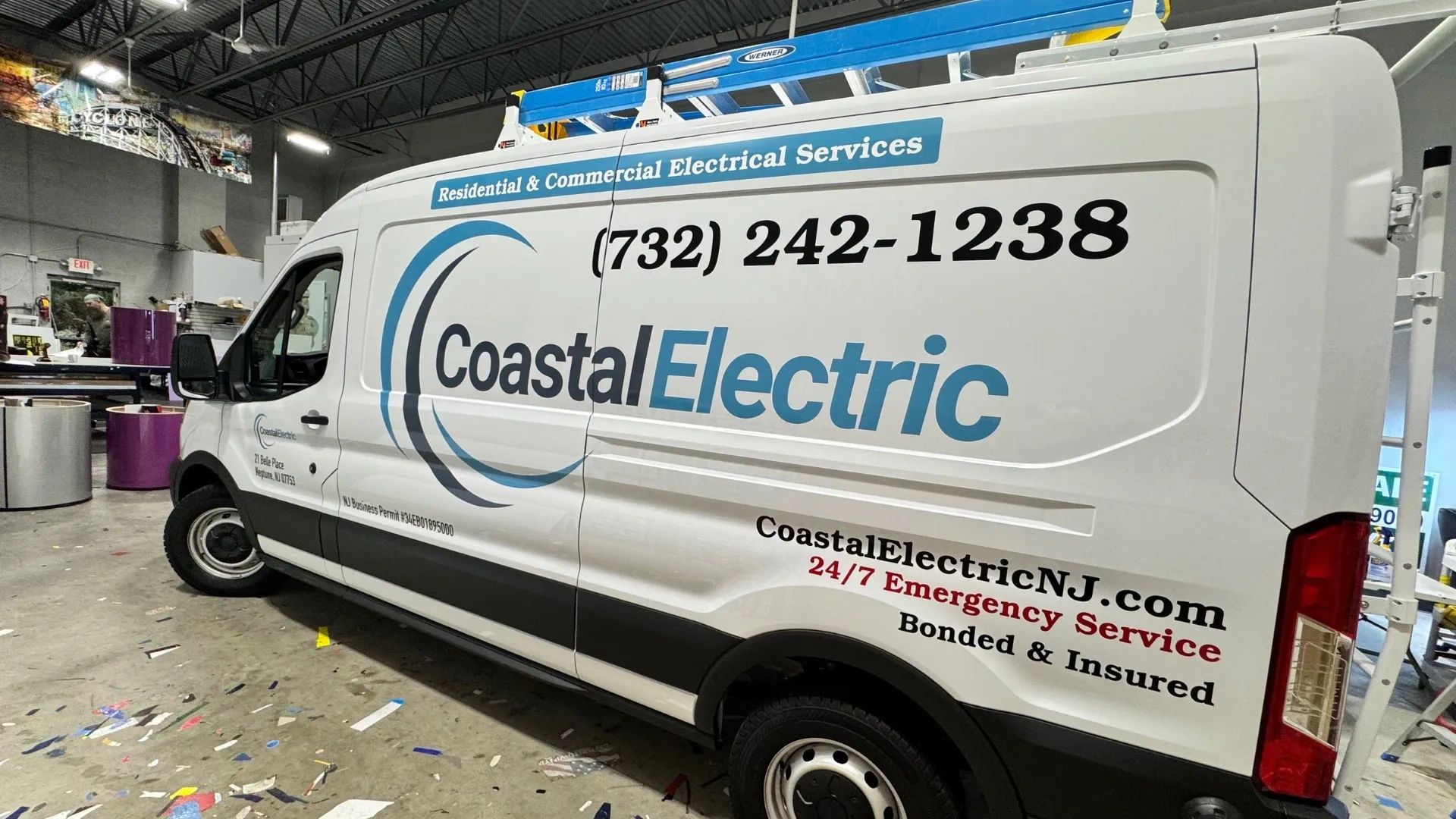 Screenshot of Kyle Schweizer Electric LLC website