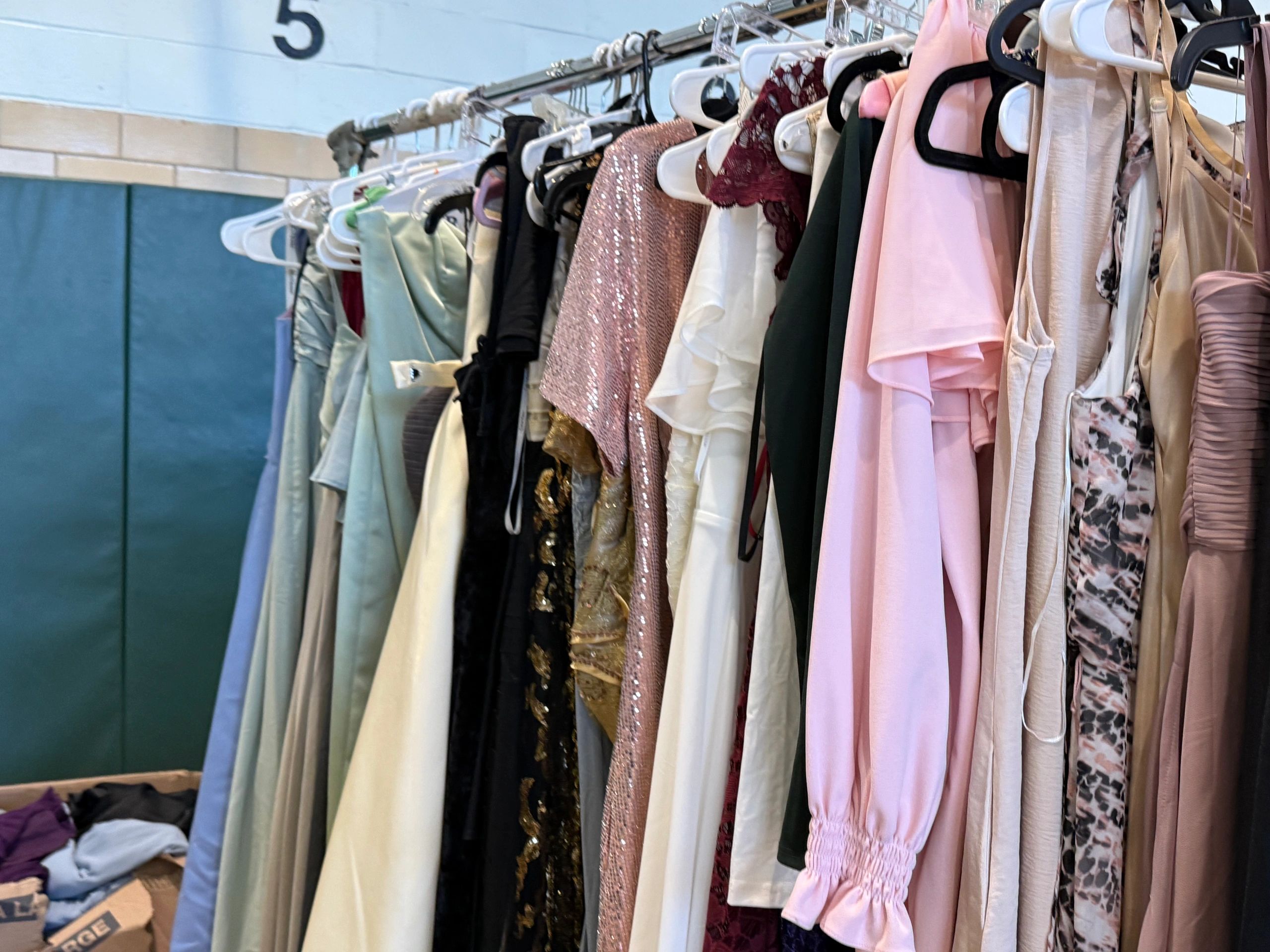 prom dress closet PROMise of Hope show