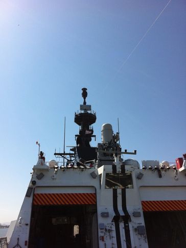 Hansen Rigging Coast Guard Project - USS Bertholf - Industrial Rigging Project