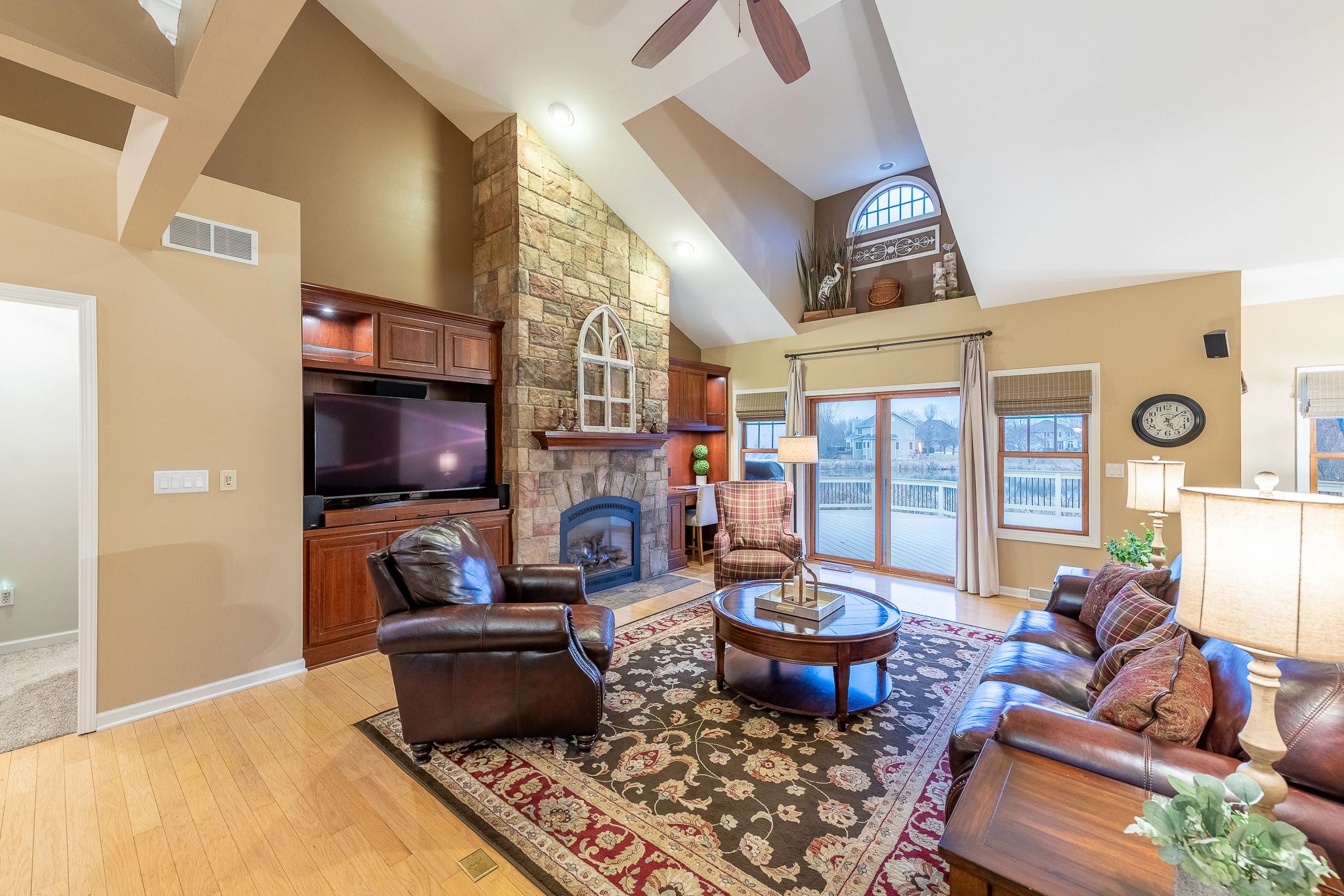 High-quality interior real estate photo showcasing spacious living area and natural lighting in a Ke