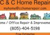 C & C Home Repair Business Card