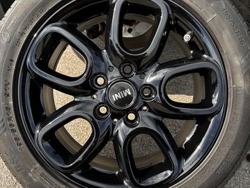 gloss black alloy repair