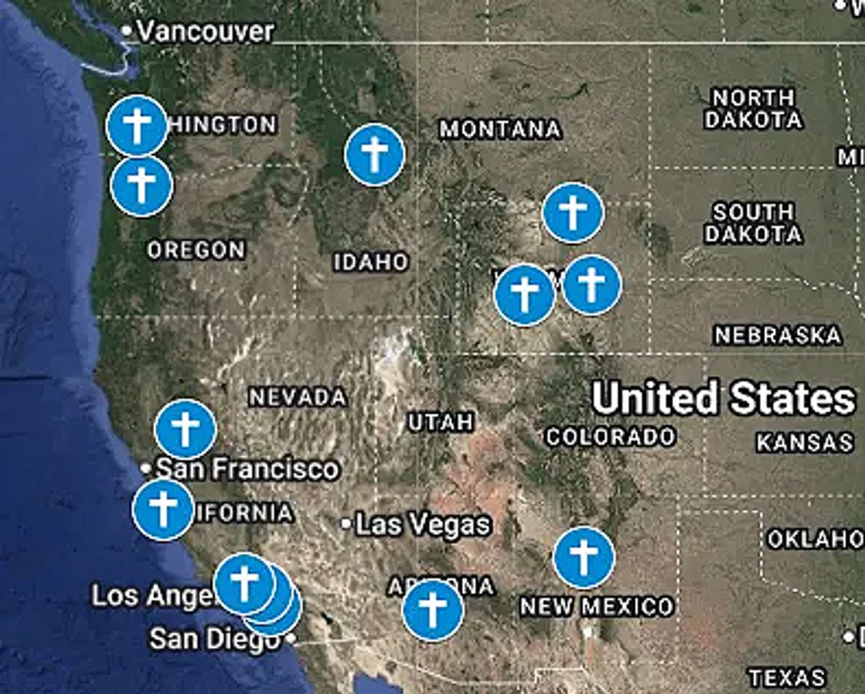 Clicking here will take you to an interactive map of our locations.