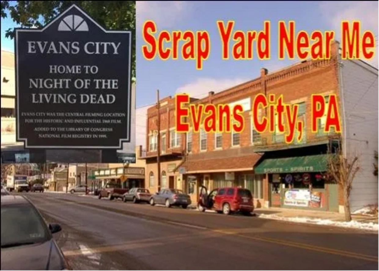 Evans City, Scrap Yards Near Me, Bob's Auto & Salvage, main street downtown