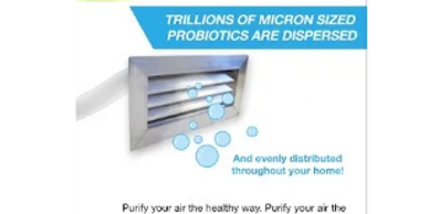 Nu Air Probiotics to keep your business or home healthier by reducing dust and killing germs. 