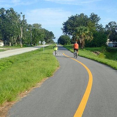 EcoTour Bike Rental on the Coast to Coast bike trail