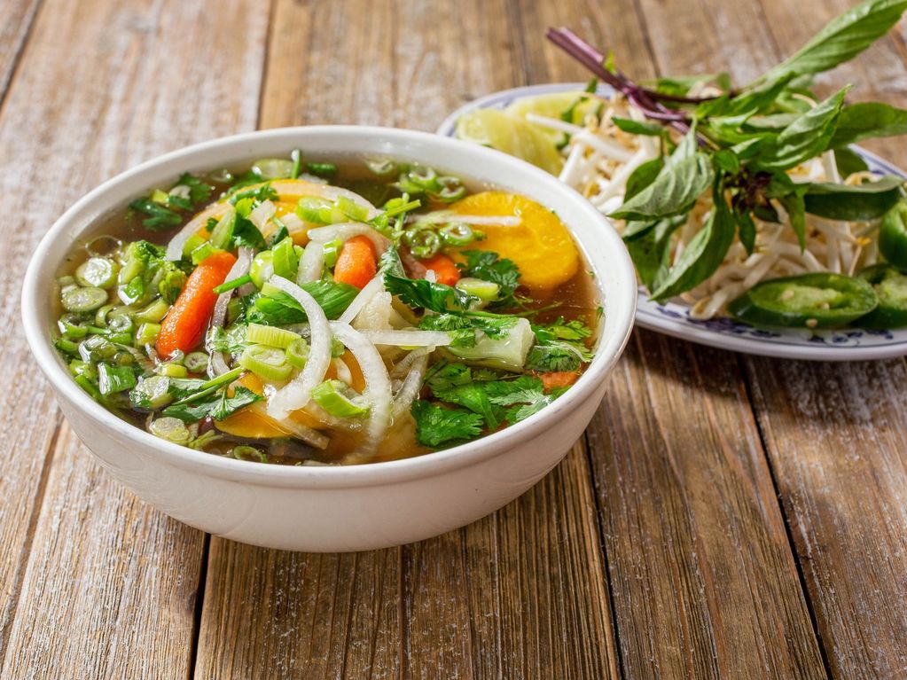 #2 Vegetable Pho Choice of Beef or Vegetarian Broth