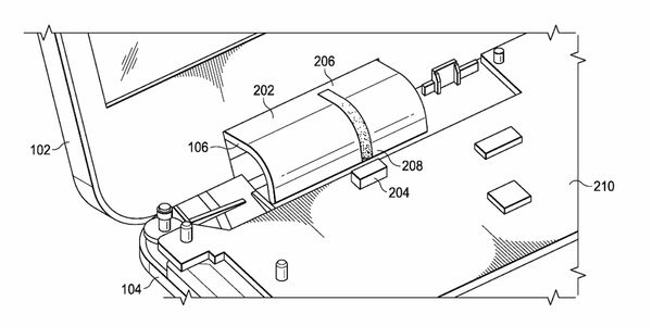 US Patent 11,644,871 hinge mechanism co-invented by EoT Principal Anthony Howard.