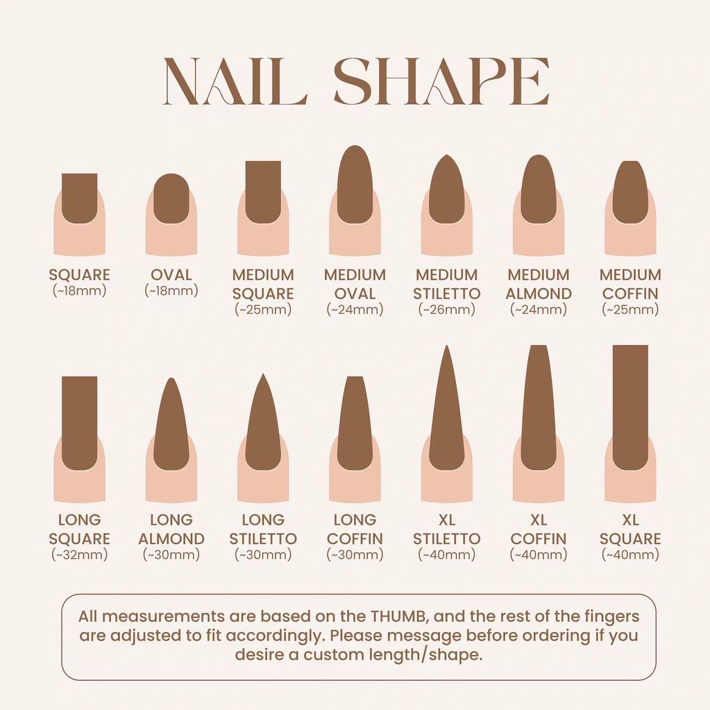 Nail Shape Options 