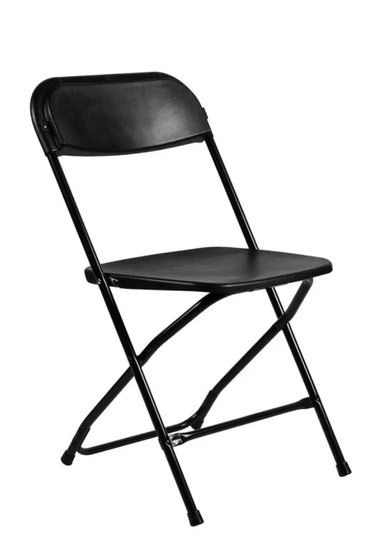 Black Folding Chair