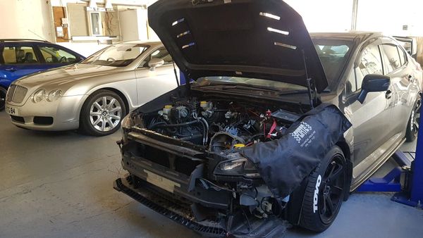 Custom car building