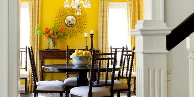 Yellow Dining Room