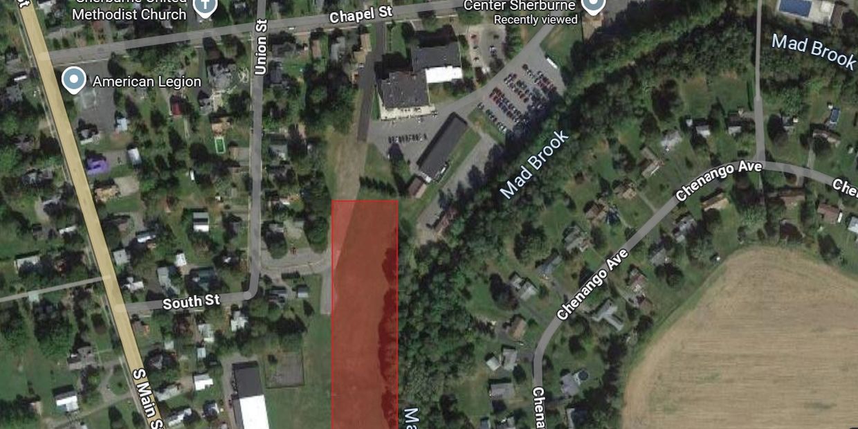 Google maps overview of practice location in Sherburne off Union & Chapel streets