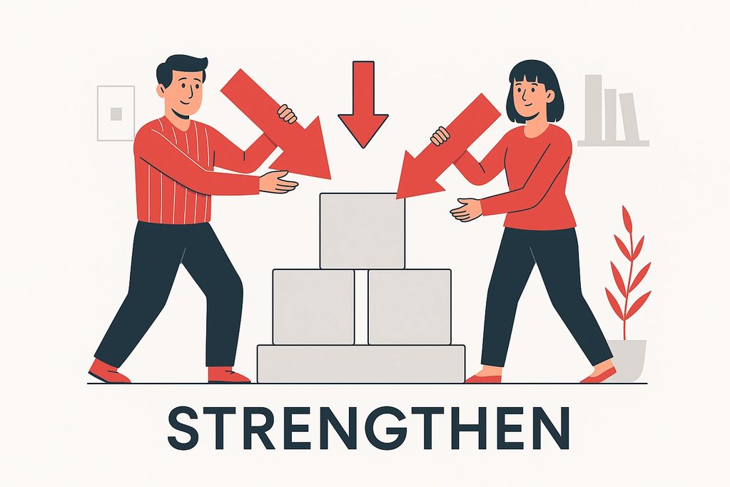 Strengthen. We will take those recommendations and build them into your company's workflows