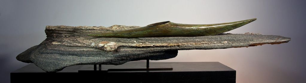 “Into Moonlit Waters”
One of a Kind
Bronze Granite
10 x 52 x 13 inches

