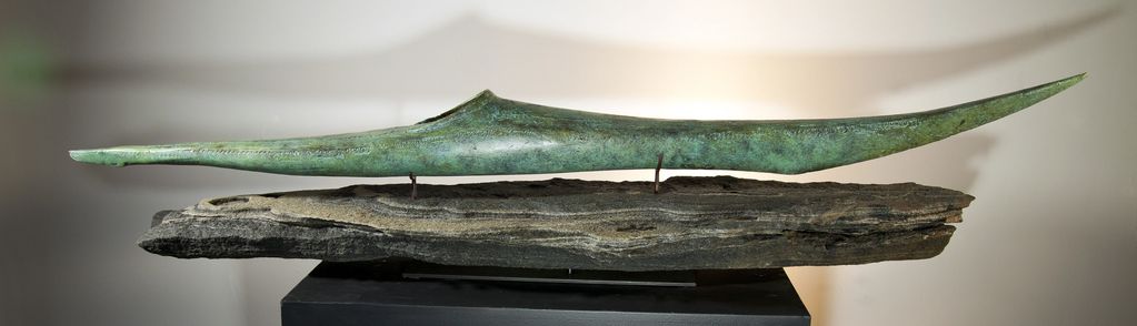 “Silent Skies”
One of a Kind
Bronze Granite
12 x 64 x 12 inches
Sold
