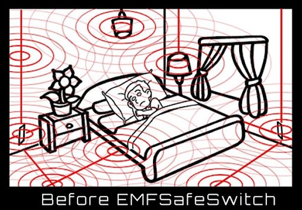 EMFSafeSwitch EMF Safe Switch for Power Cutoff Cut off