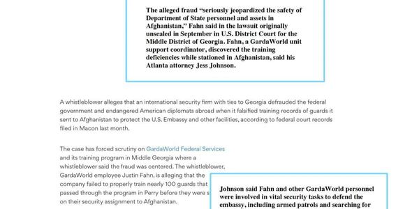 Jess helps whistleblowers sue companies that defraud the US under the False Claims Act.