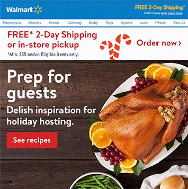 Food Photography - Roasted Turkey - Walmart Thanksgiving Advertisement