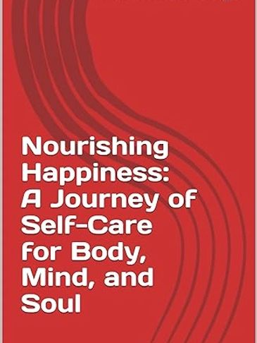 Book cover titled "Nourishing Happiness" by Karamveer Singh.