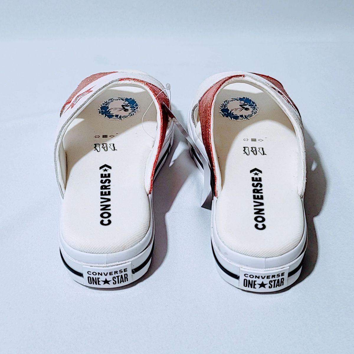 Custom MBM Converse One Star Sandals size 8.5