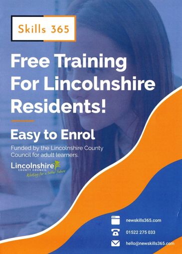 Skills365 is an online training and learning provider funded by Lincolnshire County Council.