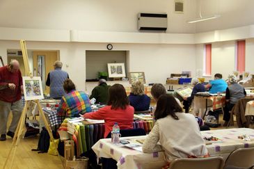 Morton and District Art Club, Gainsborough, meet every Tuesday at Morton Village Hall. 