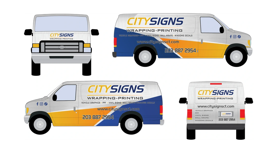 CITY SIGNS Car Vinyl Wrap, Business Card Printing, Printing Service