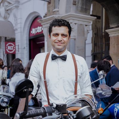 At the Distinguished Gentlemen Ride at Mumbai 2024 promoting Mental Health