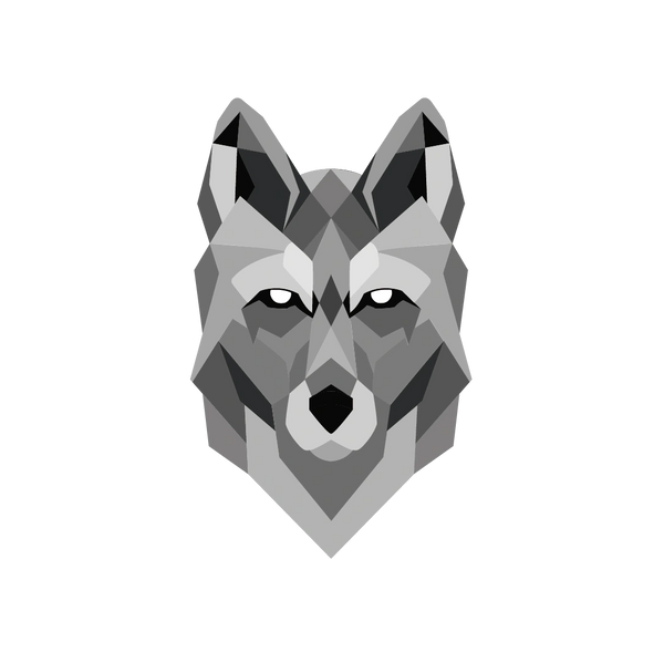 Ballin Out wolf head logo