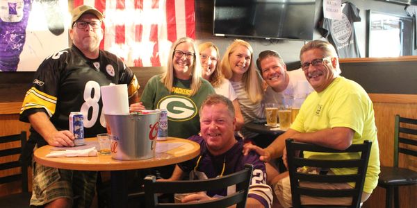 Sports bar with family-friendly feel.