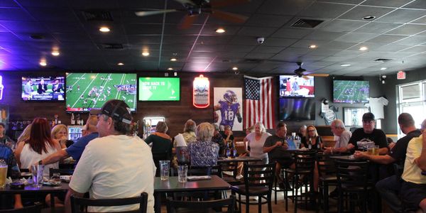 Restaurant with sports bar feel.