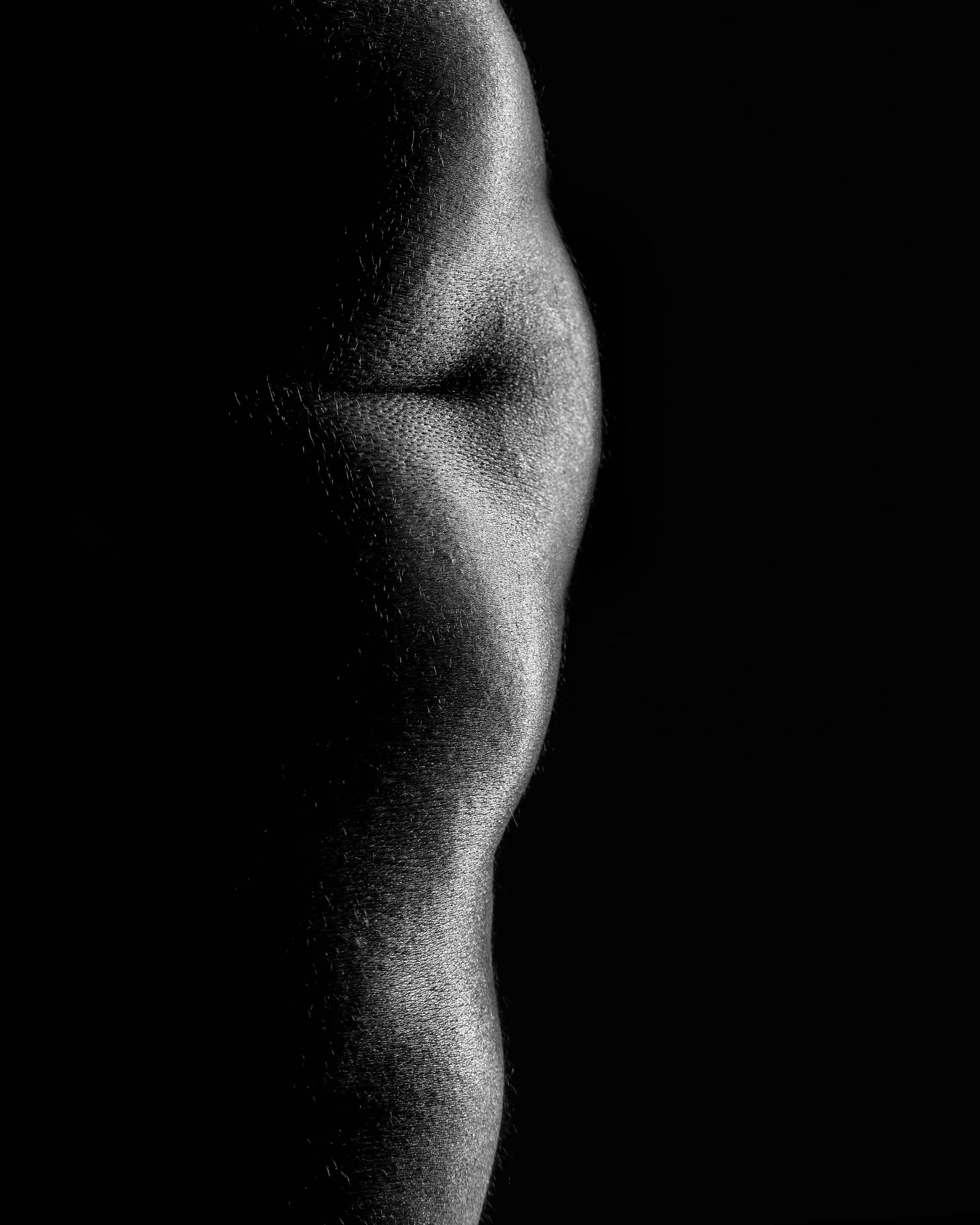 Black and white photograph, bnw image, sensual imagery