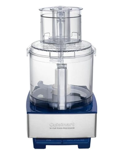 This food processor comes in several sizes, but the 14 cup model does the job for me. 