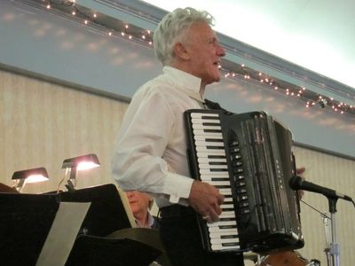 The legendary Dick Contino performing at the CAC.