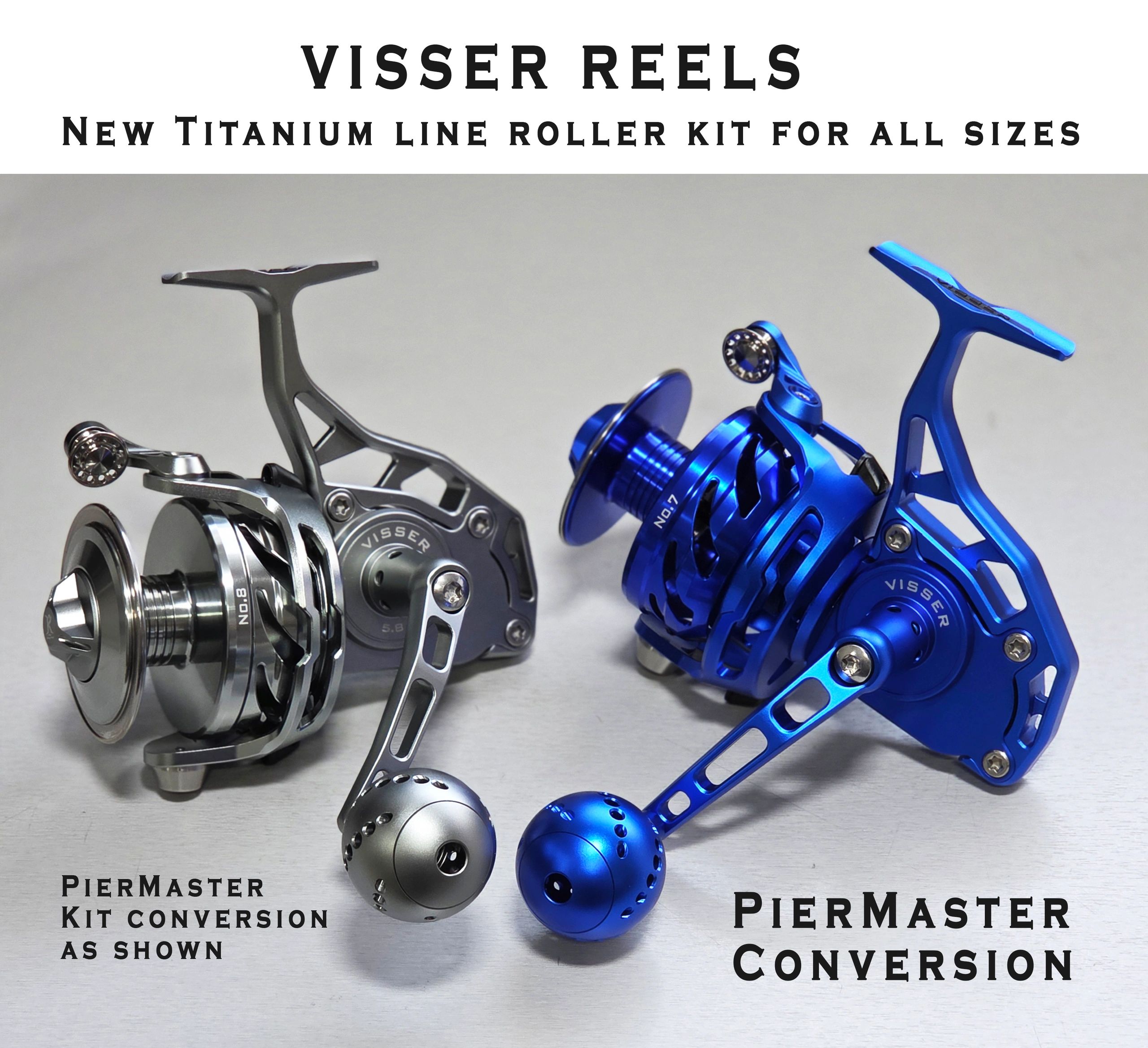 VISSER Reels LLC - Fishing Reels, Titanium Pliers VISSER Reels LLC - Fishing Reels, Titanium Pliers