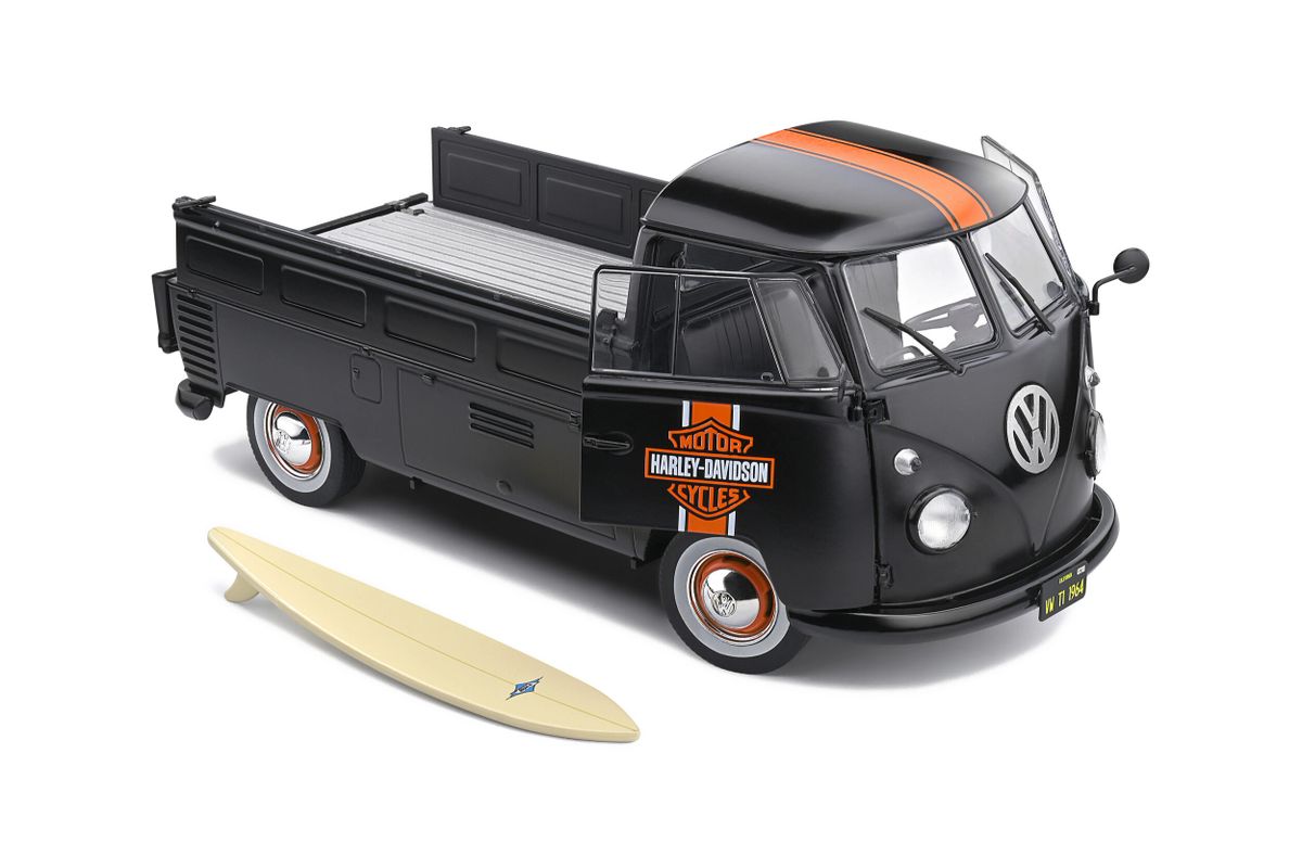 1950 VOLKSWAGEN T1 KOMBI PICK UP WITH SURFBOARD HARLEY DAVIDSON CUSTOM