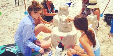 Coast 360 Magazine for all things tourism shows how to make a sand castle with a professional