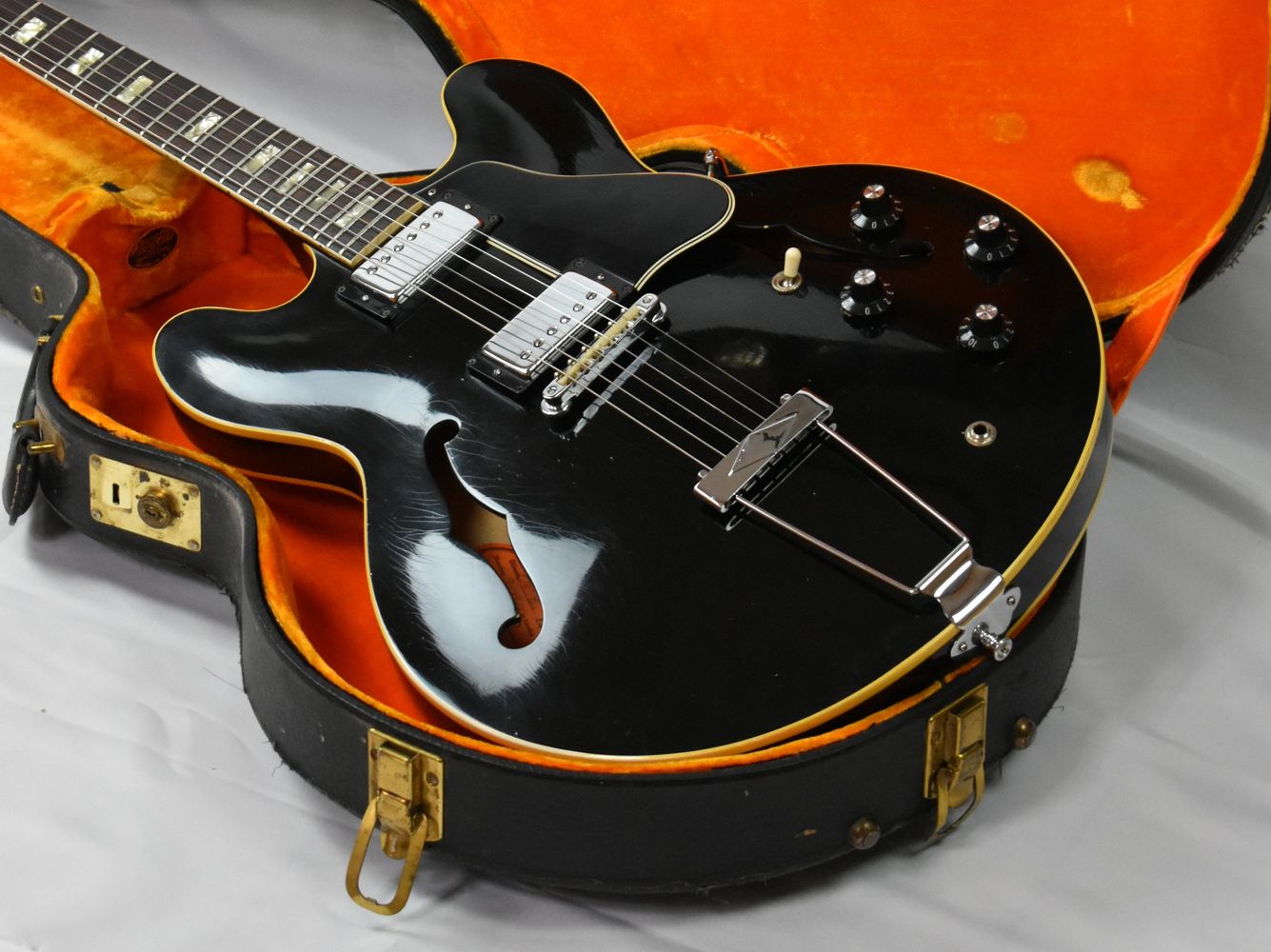 Rare 1967 Gibson ES-335 Factory Black 