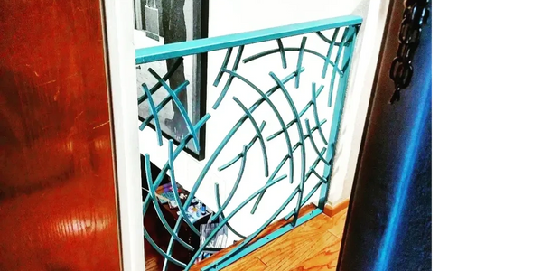 Old to New, Modernist interior railing renovation