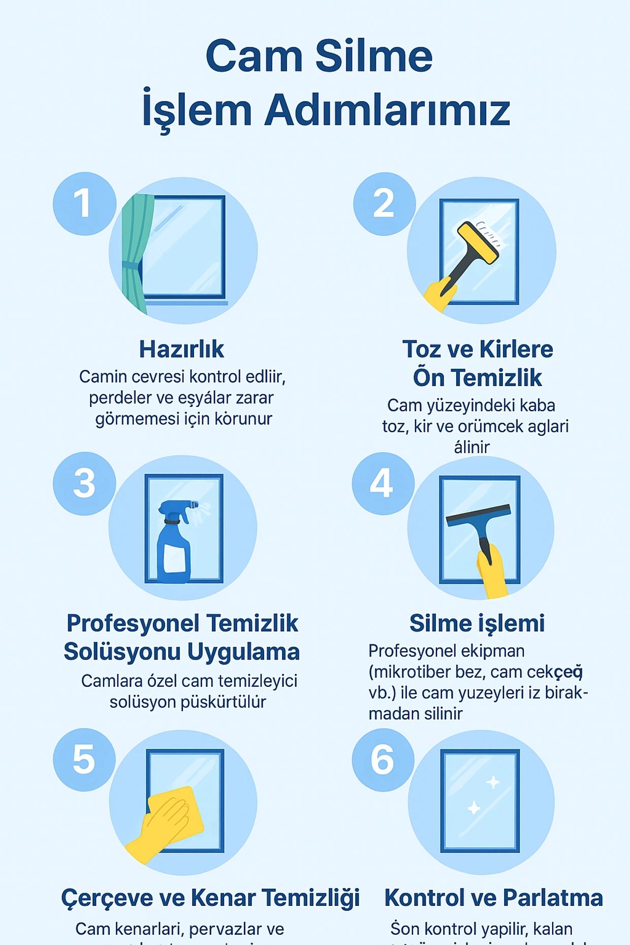 Camlar nasıl silinir nasıl siliyorum
